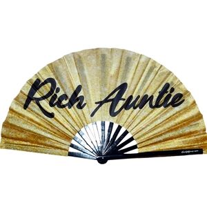 Rich Auntie Clack Hand Fan